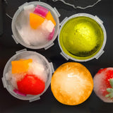 Maxbell DIY Ice Balls Mould Home Bar Party Cocktail Use Round Ball Ice Makers 10pcs