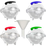 Maxbell DIY Ice Balls Mould Home Bar Party Cocktail Use Round Ball Ice Makers 10pcs