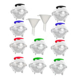 Maxbell DIY Ice Balls Mould Home Bar Party Cocktail Use Round Ball Ice Makers 10pcs