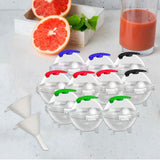 Maxbell DIY Ice Balls Mould Home Bar Party Cocktail Use Round Ball Ice Makers 10pcs
