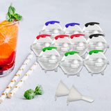 Maxbell DIY Ice Balls Mould Home Bar Party Cocktail Use Round Ball Ice Makers 10pcs