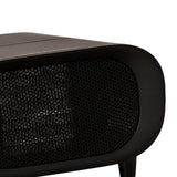 Maxbell Small Space Heater, with Adjustable Thermostat for Bedroom Indoor Home black