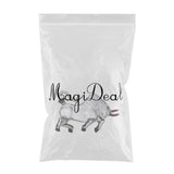 Maxbell Bull Shape Whiskeys Decanter Transparent Glass Wine Botle for Bar Dining 2L