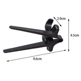 Maxbell Finger Chopsticks for Gamers Snack Clips Gaming Finger Sleeves Black