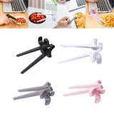 Maxbell Finger Chopsticks for Gamers Snack Clips Gaming Finger Sleeves Black