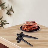 Maxbell Finger Chopsticks for Gamers Snack Clips Gaming Finger Sleeves Black