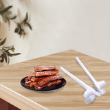 Maxbell Finger Chopsticks for Gamers Snack Clips Gaming Finger Sleeves White