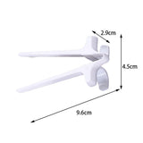 Maxbell Finger Chopsticks for Gamers Snack Clips Gaming Finger Sleeves White