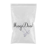 Maxbell Finger Chopsticks for Gamers Snack Clips Gaming Finger Sleeves White