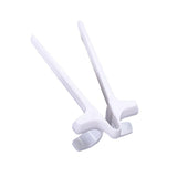 Maxbell Finger Chopsticks for Gamers Snack Clips Gaming Finger Sleeves White