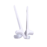 Maxbell Finger Chopsticks for Gamers Snack Clips Gaming Finger Sleeves White