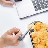 Maxbell Finger Chopsticks for Gamers Snack Clips Gaming Finger Sleeves Grey