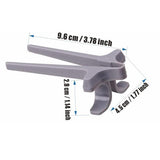 Maxbell Finger Chopsticks for Gamers Snack Clips Gaming Finger Sleeves Grey