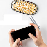 Maxbell Finger Chopsticks for Gamers Snack Clips Gaming Finger Sleeves Grey