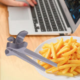 Maxbell Finger Chopsticks for Gamers Snack Clips Gaming Finger Sleeves Grey