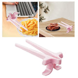 Maxbell Finger Chopsticks for Gamers Snack Clips Gaming Finger Sleeves Pink