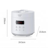 Maxbell Electric Rice Cooker Steaming Stewing Steamer Pot for 1-2 People UK Adaptor