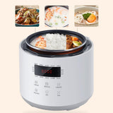 Maxbell Electric Rice Cooker Steaming Stewing Steamer Pot for 1-2 People UK Adaptor