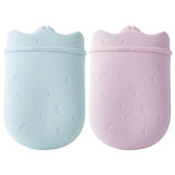 Maxbell 500ml Hot Water Bottle & Cover Leakproof High Density Winter Hand Warmer Blue