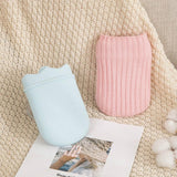 Maxbell 500ml Hot Water Bottle & Cover Leakproof High Density Winter Hand Warmer Blue