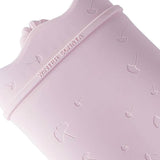 Maxbell 500ml Hot Water Bottle & Cover Leakproof High Density Winter Hand Warmer Pink
