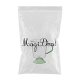 Maxbell 300ML Glass Mug Heat-Resistant Coffee Cup for Hot Beverages Office Green