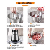 Maxbell Multifunction Electric Meat Grinder 500W 2L Capacity for Kitchen Use UK