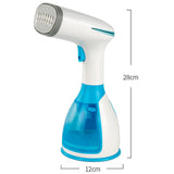 Maxbell Hand-Held Garment Steamer Auto-Off Electric 1500W 290ml for Office Travel Blue