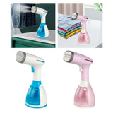 Maxbell Hand-Held Garment Steamer Auto-Off Electric 1500W 290ml for Office Travel Blue