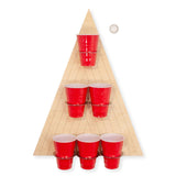 Maxbell Beer Pong Triangle Props Throwing Game Outdoor Parties Prop Toys