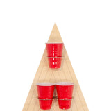 Maxbell Beer Pong Triangle Props Throwing Game Outdoor Parties Prop Toys