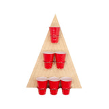 Maxbell Beer Pong Triangle Props Throwing Game Outdoor Parties Prop Toys