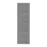 Maxbell Set of 5 Household Threshold Bars Step Ramp for Robot Vacuum Cleaner Gray