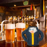 Maxbell Can Cooler Keep Drink Cold Easy to Clean Men Gifts for Cold Beverages Soda Navy blue