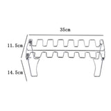 Maxbell Chicken Leg Wing Grill Rack Roaster Rack Grill Stand for Outdoor Party with pan