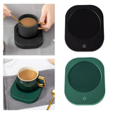 Maxbell Smart Mug Warmer Thermostatic 2 Temperature Settings for Home Coffee Milk Black
