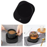 Maxbell Smart Mug Warmer Thermostatic 2 Temperature Settings for Home Coffee Milk Black