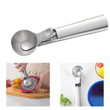 Maxbell Ice Cream Scoop Stainless Steel Mash Potato Spoon Kitchen Tool Server Food