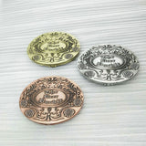 Maxbell Metal Beer Head Belt Party Funny Bottle Buckle Belt Buckle Beer Holder Silver