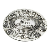 Maxbell Metal Beer Head Belt Party Funny Bottle Buckle Belt Buckle Beer Holder Silver