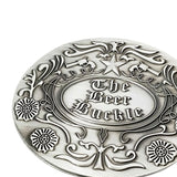 Maxbell Metal Beer Head Belt Party Funny Bottle Buckle Belt Buckle Beer Holder Silver