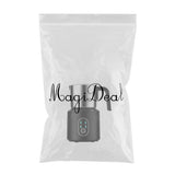 Maxbell Milk Frother 110V Detachable ,US Adaptor Black for Milk Powder Lattes Office