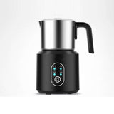 Maxbell Milk Frother 110V Detachable ,US Adaptor Black for Milk Powder Lattes Office