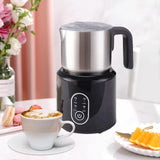 Maxbell Milk Frother 110V Detachable ,US Adaptor Black for Milk Powder Lattes Office