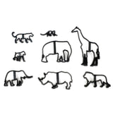 Maxbell 8Pcs Animal Cookie Cutters Biscuit Fondant Mold DIY Cake Decorating Tool