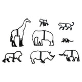 Maxbell 8Pcs Animal Cookie Cutters Biscuit Fondant Mold DIY Cake Decorating Tool