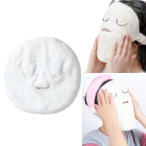 Maxbell Face Towel Mask Face Care Mask Multifunctional Moisturizing for Sport Women eye open tie rope