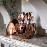 Maxbell Coffee Spoons Luxury Egg Dinner Set Spoons Flatware Home Furnishings Gold