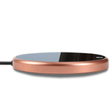 Maxbell Coffee Mug Warmer Heater Coaster 15W Cushion Auto Shut Off Plate for Home gold