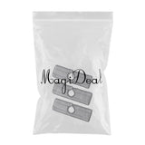 Maxbell 3x Kitchen Faucet Absorbent Pads Bathroom Drying with Buttons Grey Large